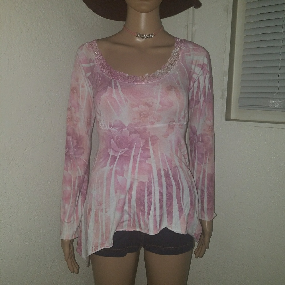 "Pretty in Pink" Charlotte Russe top